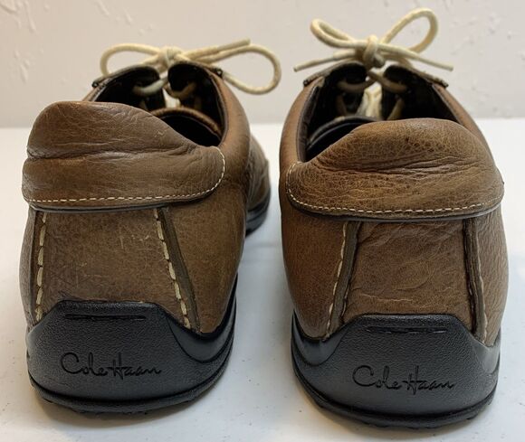 Cole Haan NikeAir Shoes Sneakers Mens 12M Brown Leather Preppy Casual Athliesure main image 11